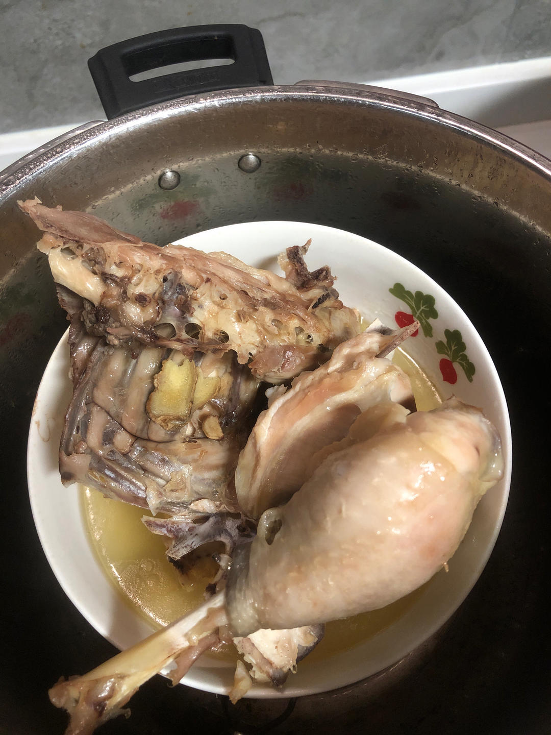 蒸鸡（高压锅）