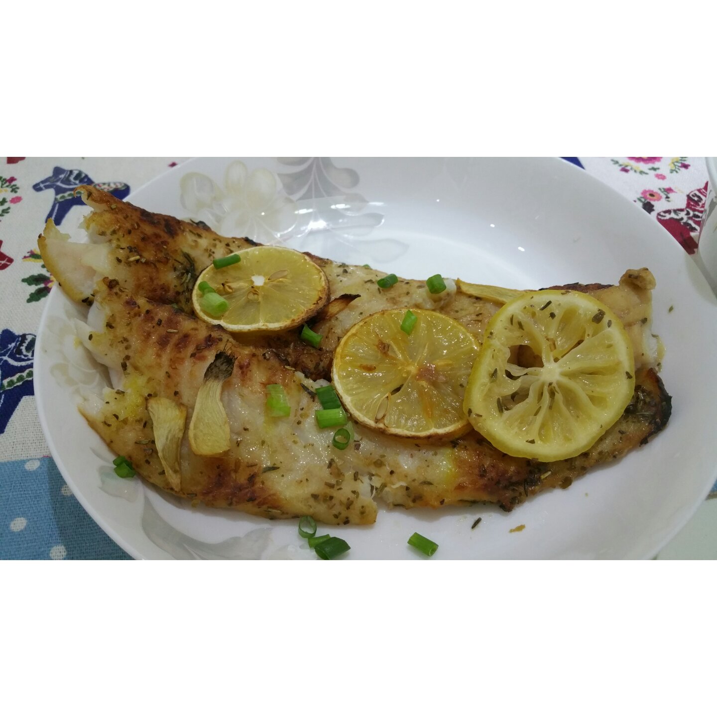 让烤箱动起来--意式香料烤龙利鱼