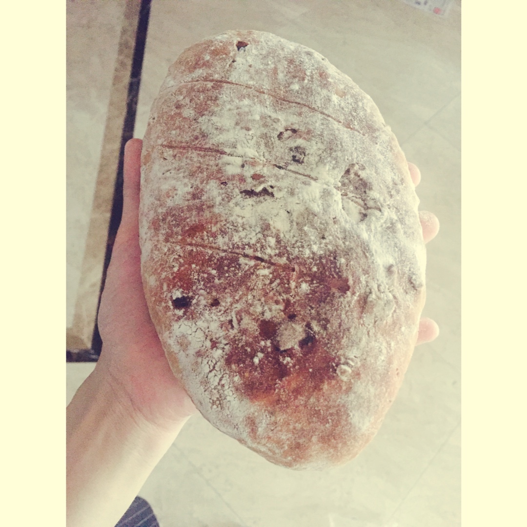 麦片核桃软欧包~汤种