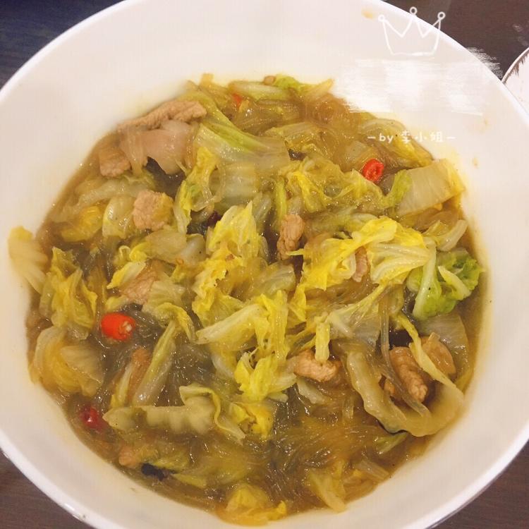 白菜炖粉条
