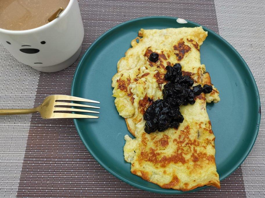 香蕉牛奶鸡蛋饼