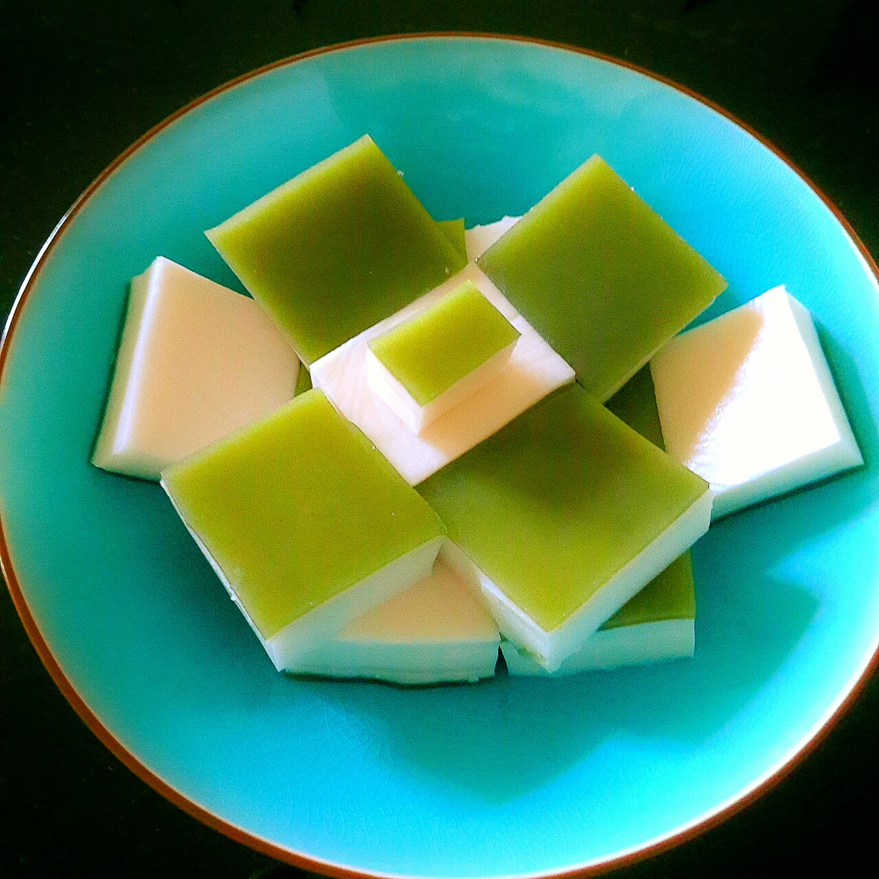 抹茶椰汁千层糕