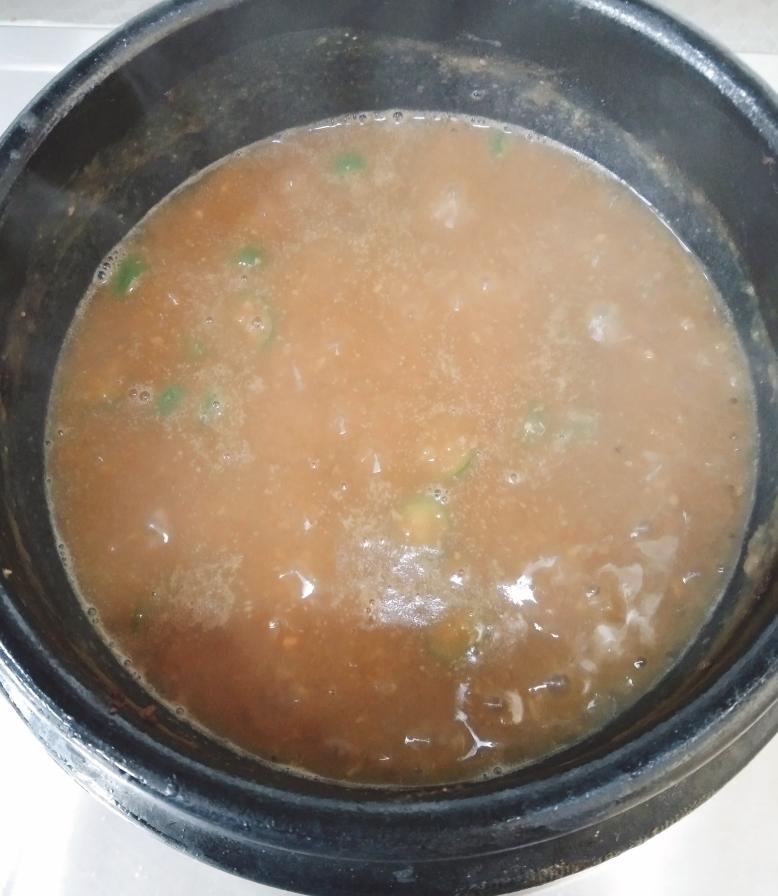 延边朝鲜族 传统【土豆酱汤】的做法 步骤6