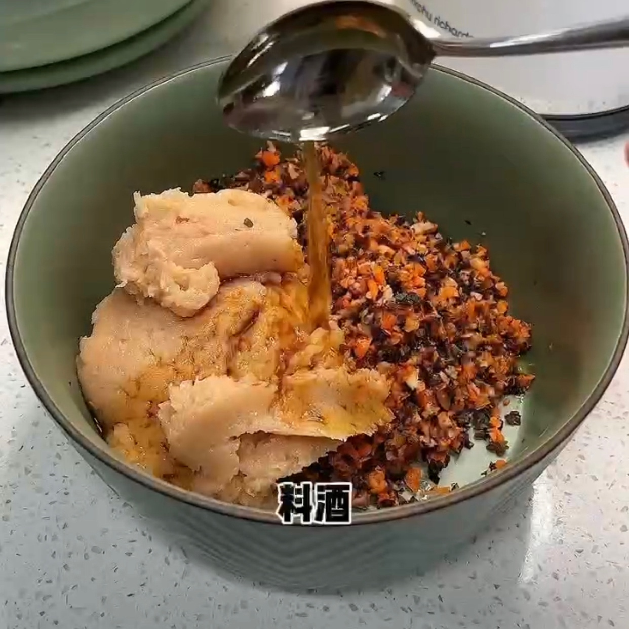 干豆腐鸡胸卷的做法 步骤3