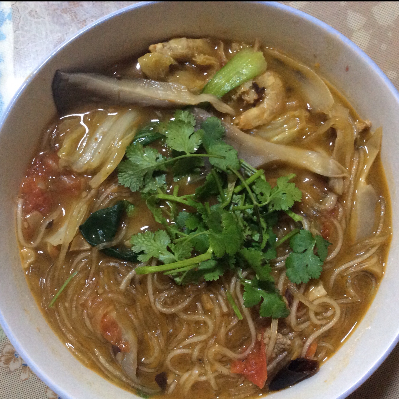 肉末什锦土豆粉