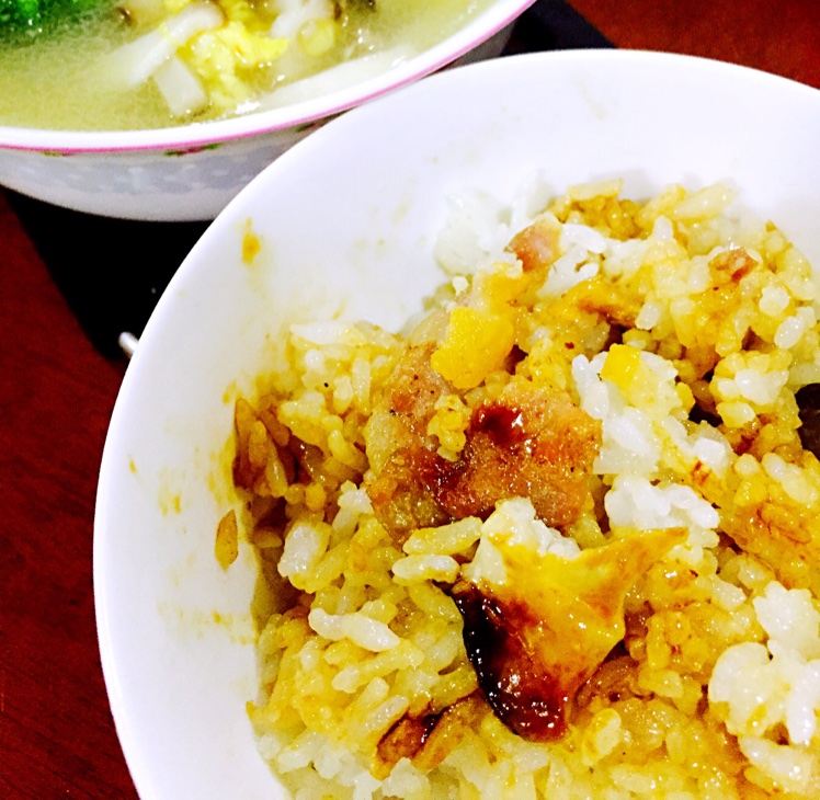 广式腊味三拼煲仔饭-松下电压力锅版