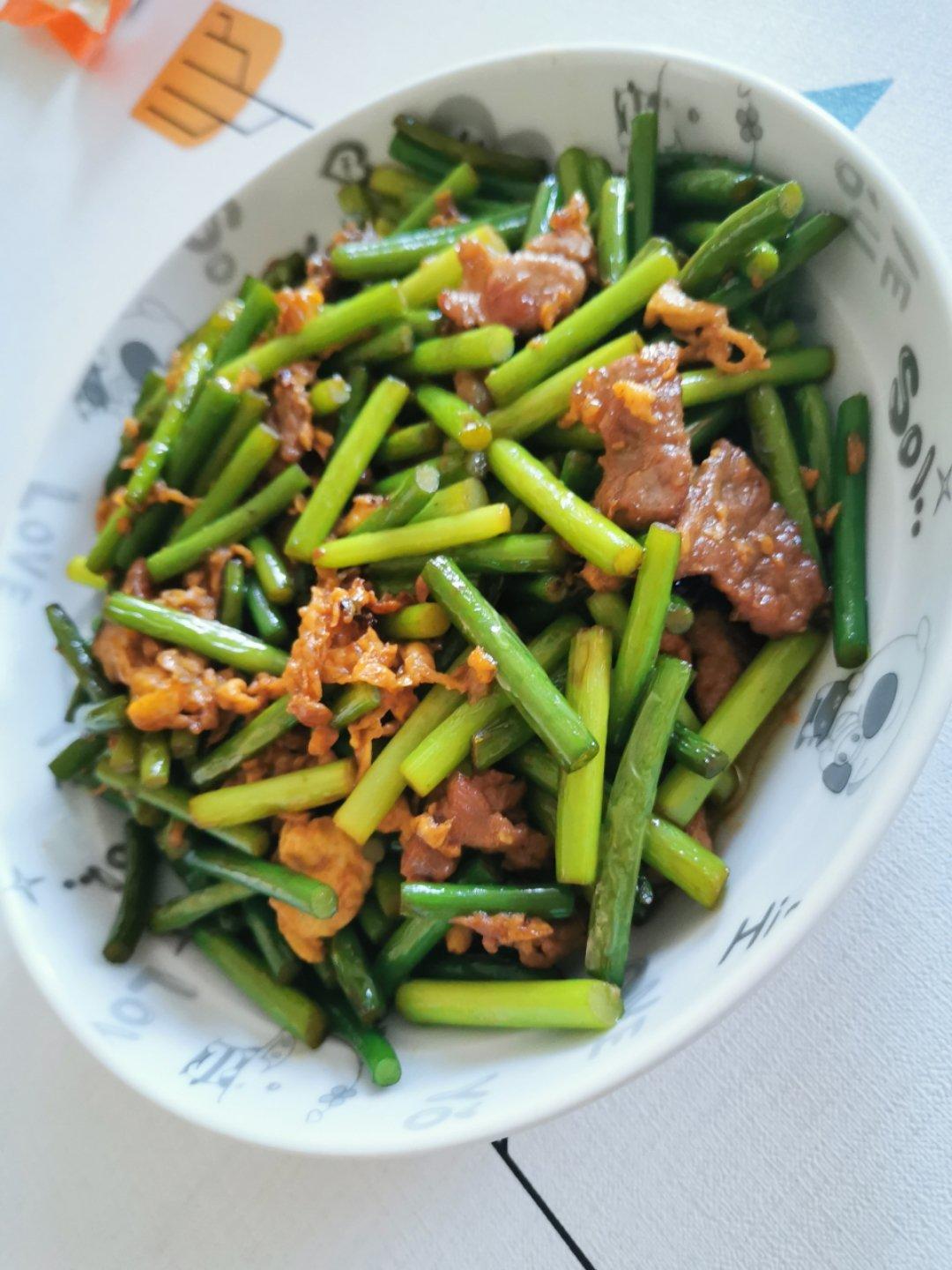 蒜薹炒肉
