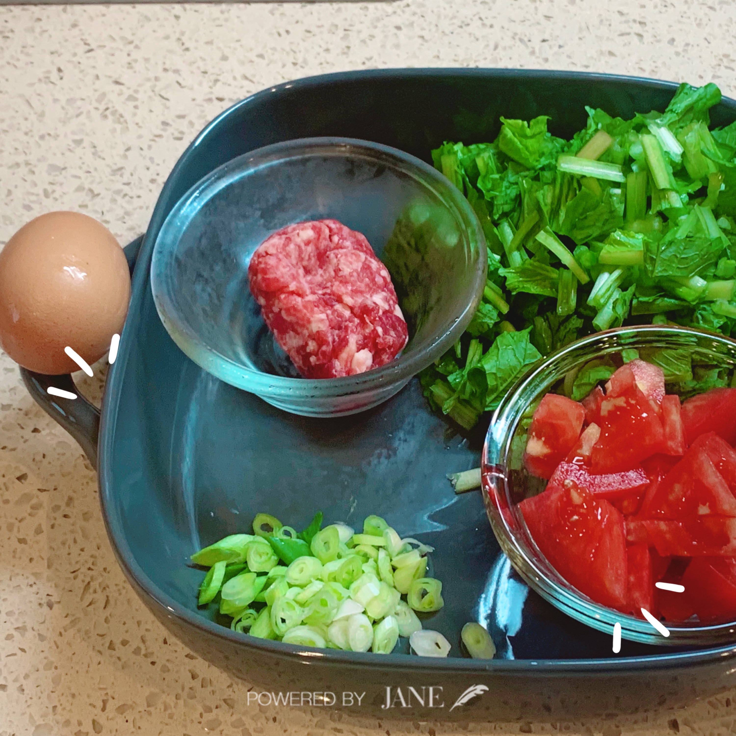 牛肉蔬菜疙瘩汤的做法 步骤1