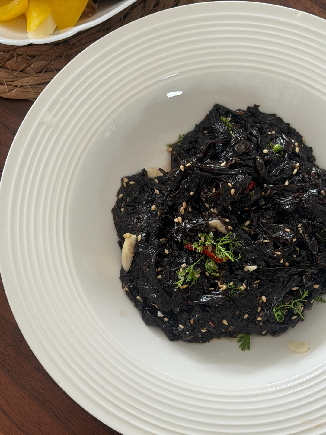 低脂美味又营养的凉拌紫菜