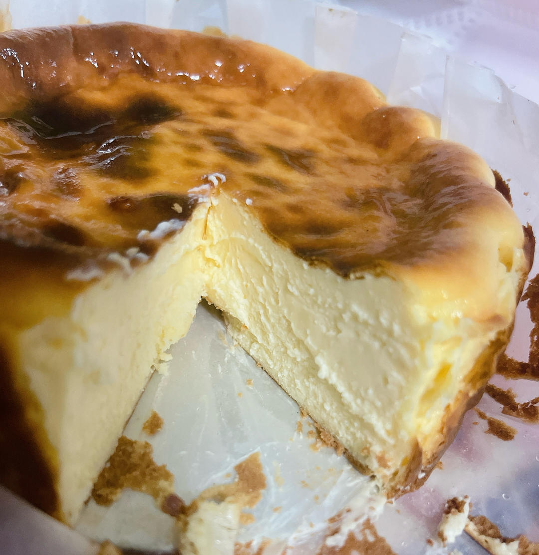 巴斯克芝士蛋糕『最简单的蛋糕』零失败🔥芝士控