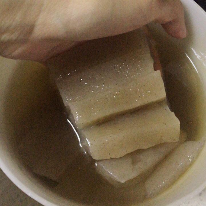自制魔芋豆腐