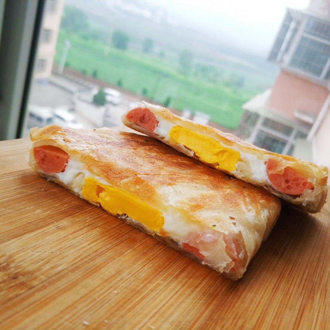 手抓饼创意吃法