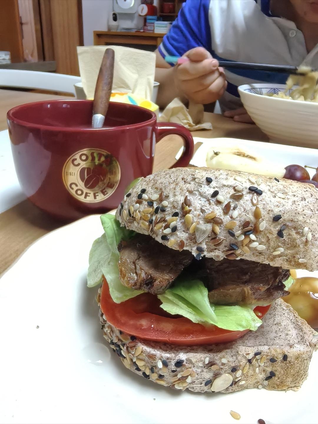减脂面包｜黑全麦种籽吐司🍞低卡饱腹，满口麦香