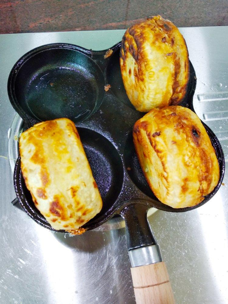 早餐霸王~沉甸甸鸡蛋汉堡