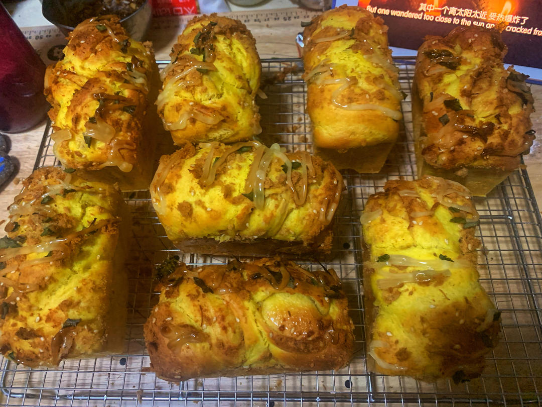 南瓜肉松小吐司