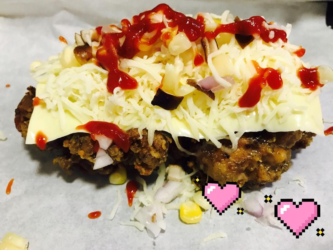 炸鸡披萨CHIZZA｜太阳猫早餐