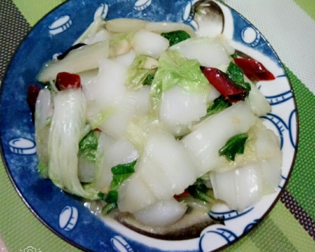 青炒大白菜的做法