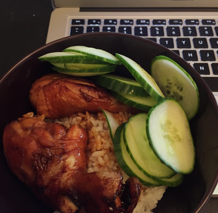 照烧鸡腿饭