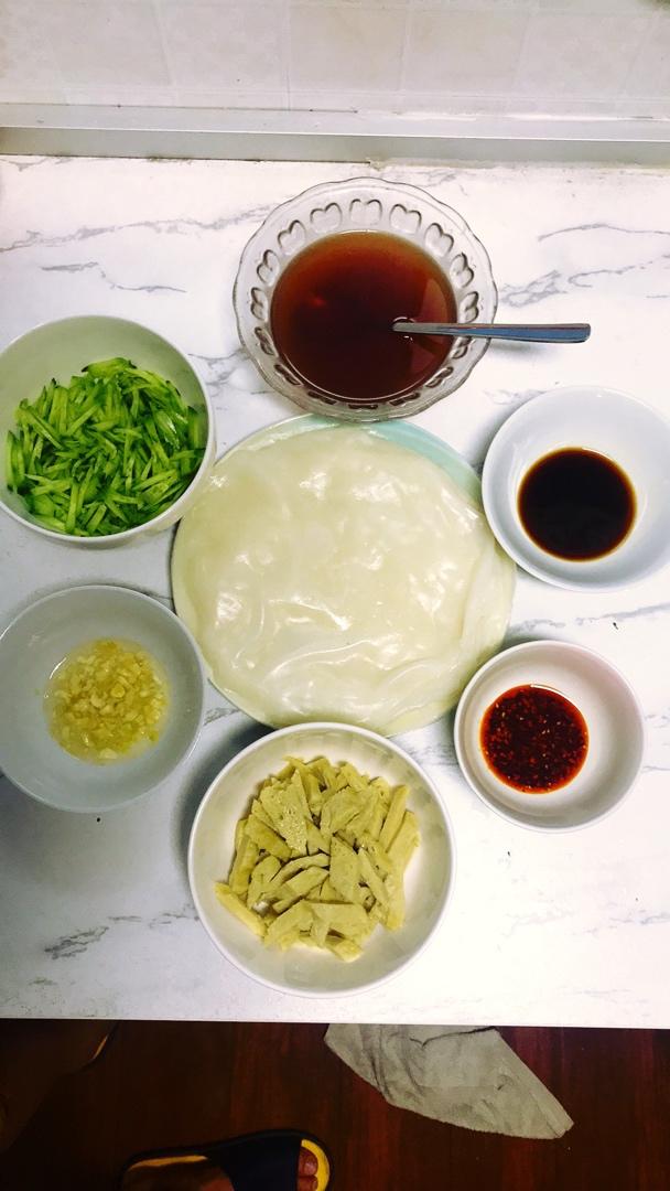 凉皮-家庭自制（告诉你自己做更劲道的秘诀）