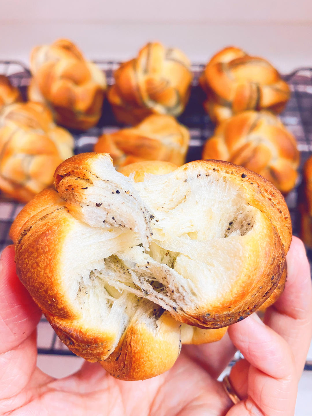 黑芝麻豆乳乳酪小方块吐司🍞松软细腻