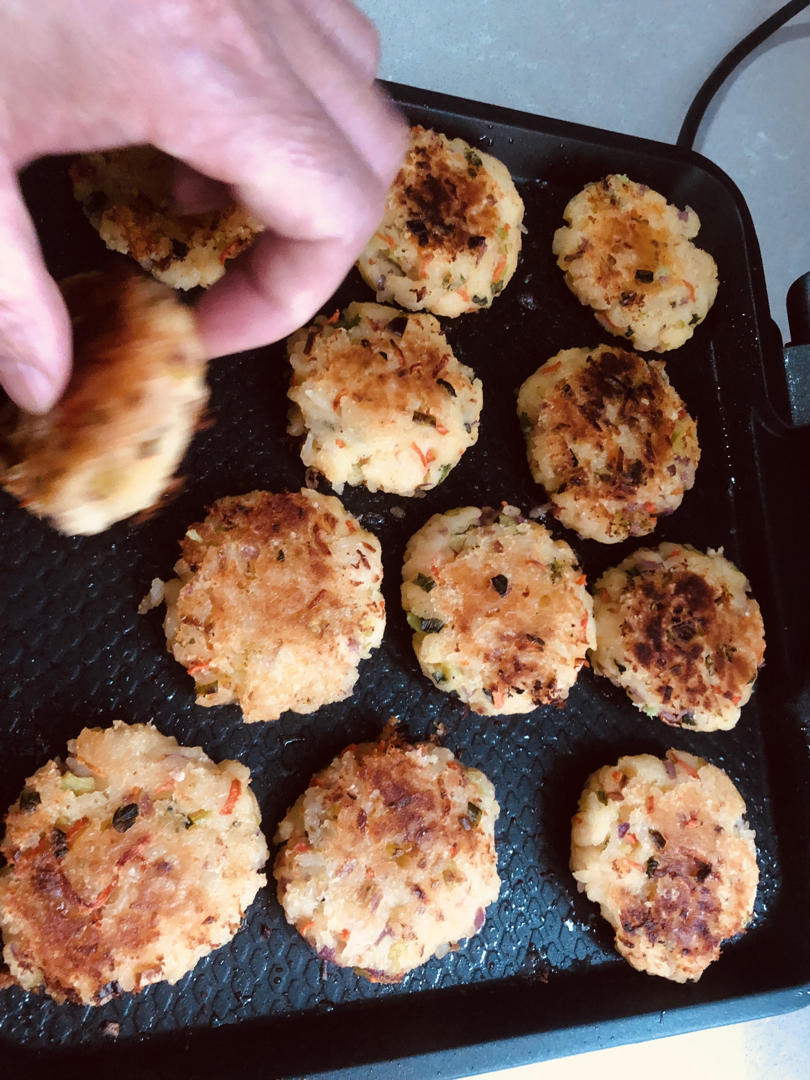 【土豆泥早餐饼】的做法