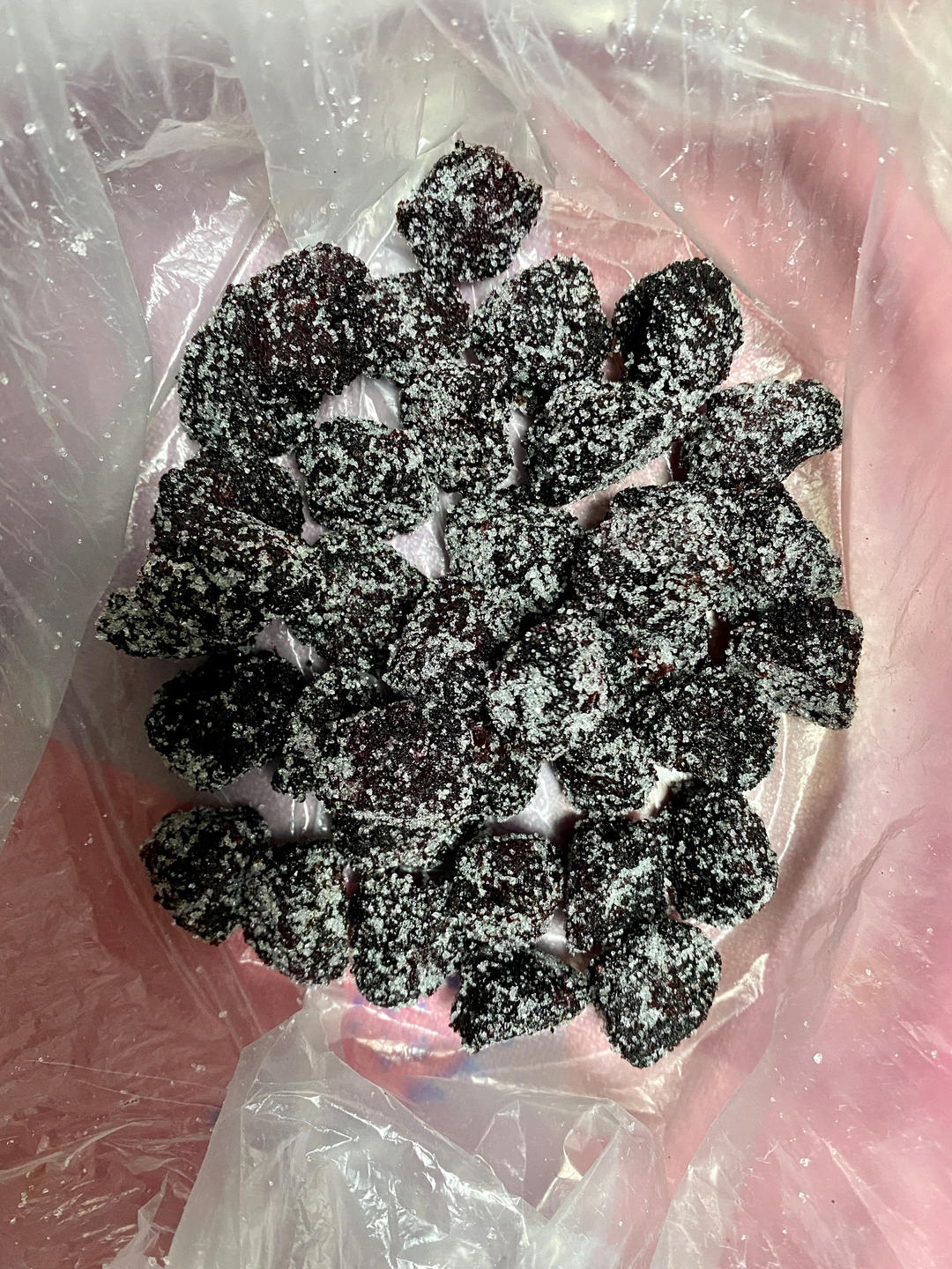 自制杨梅蜜饯（干）