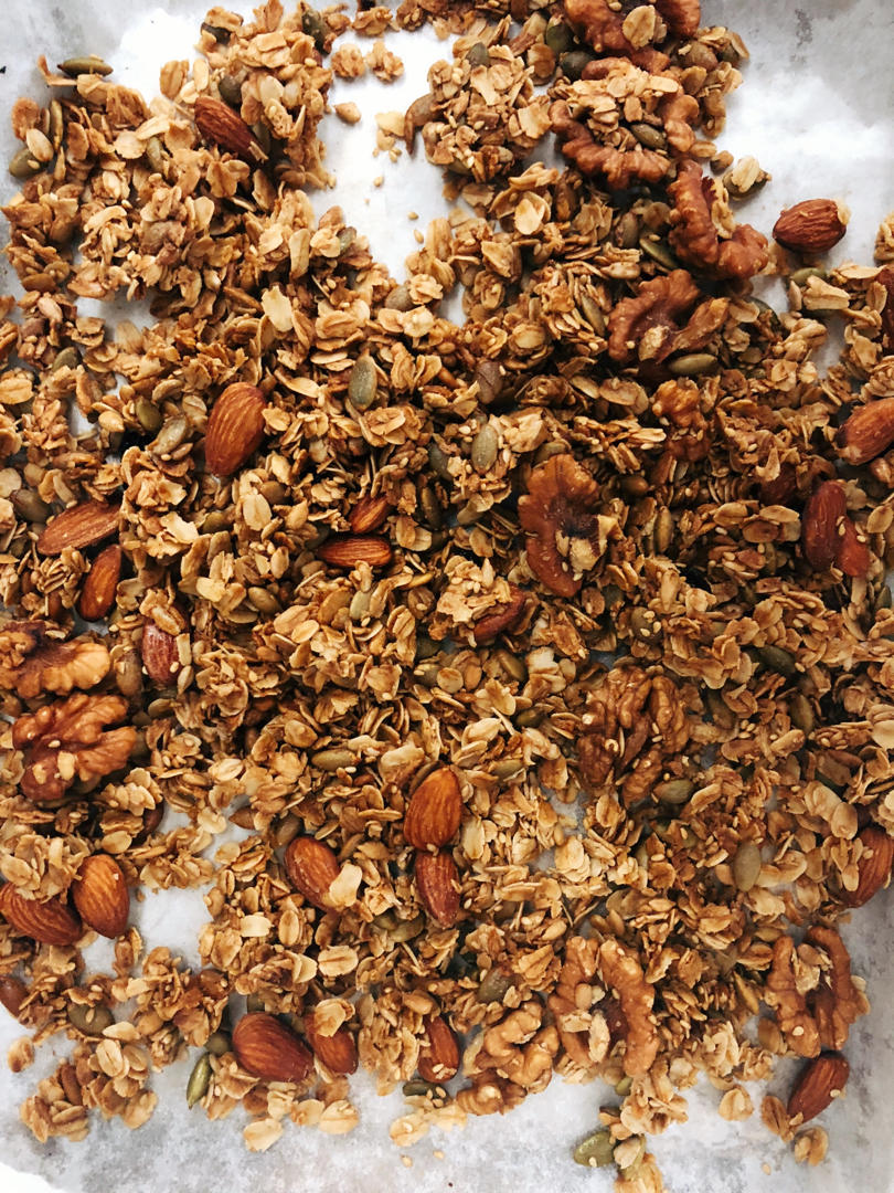 什锦granola烤燕麦片丨健康·零食