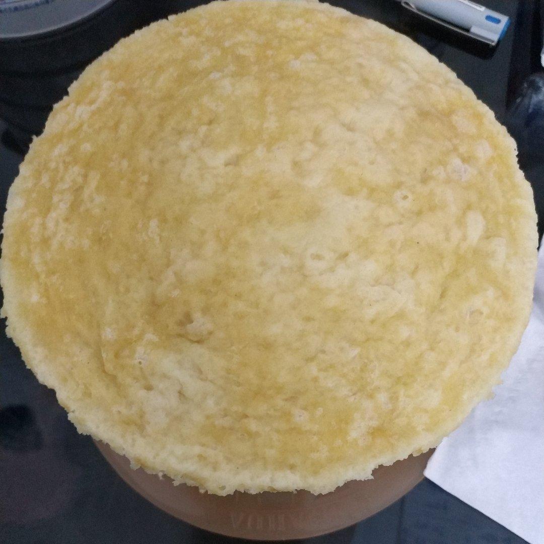 6寸原味戚风蛋糕