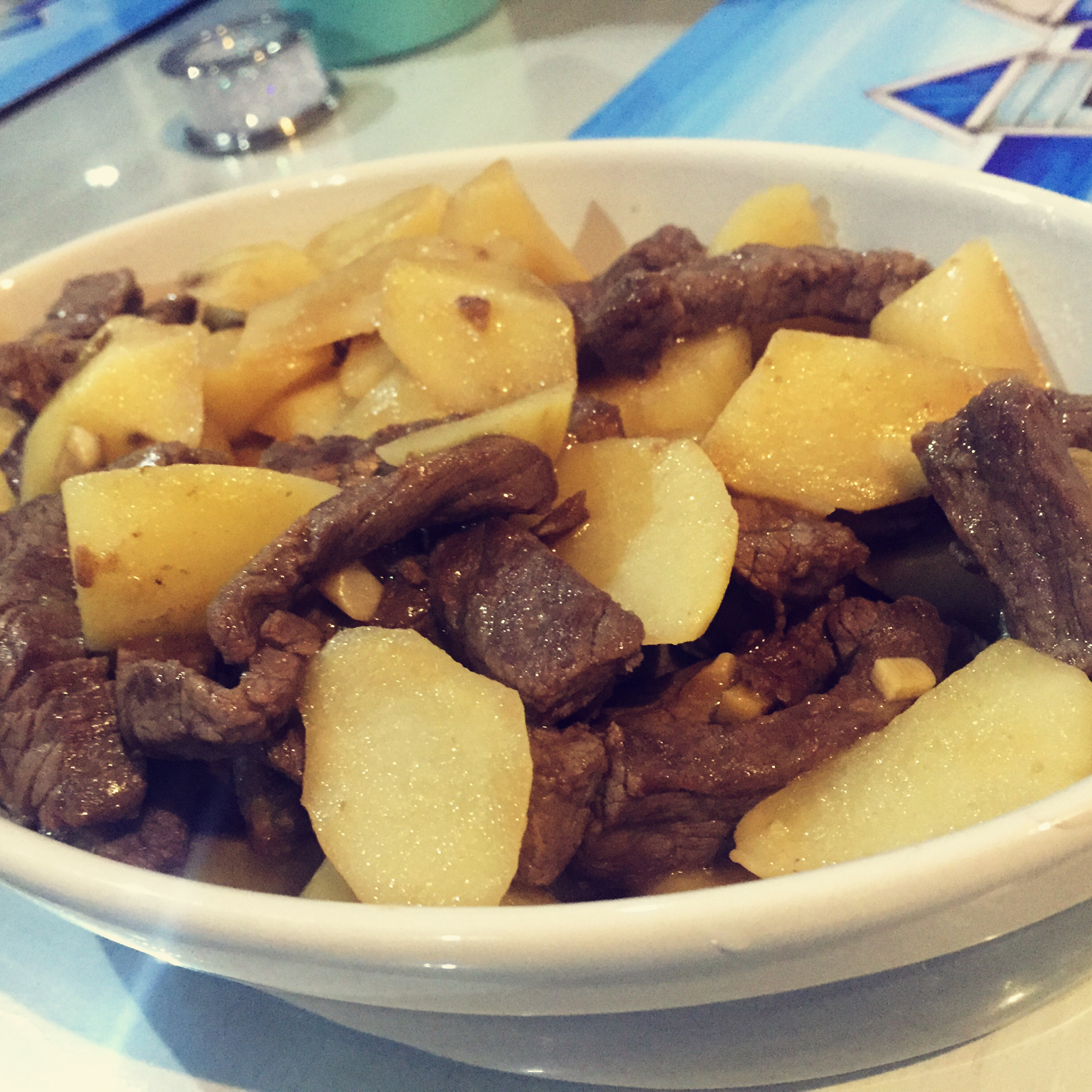 土豆炒牛肉