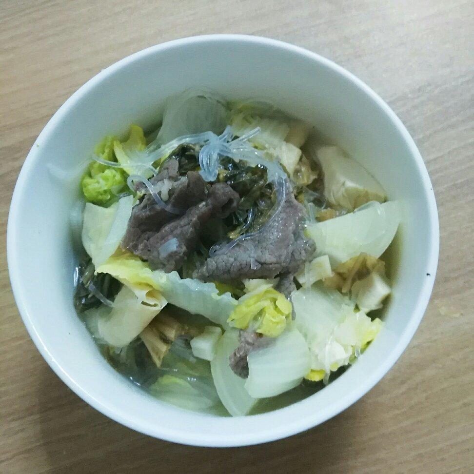 食平3d——鱼腐豆腐绍菜煮芋丝