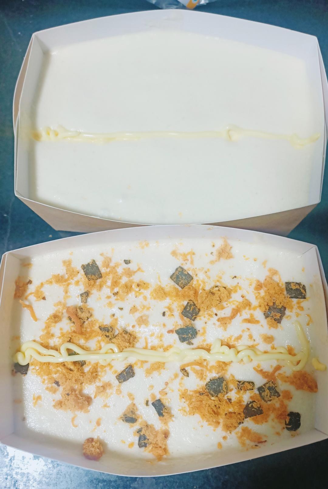 网红肉松金枕蛋糕，无泡打粉