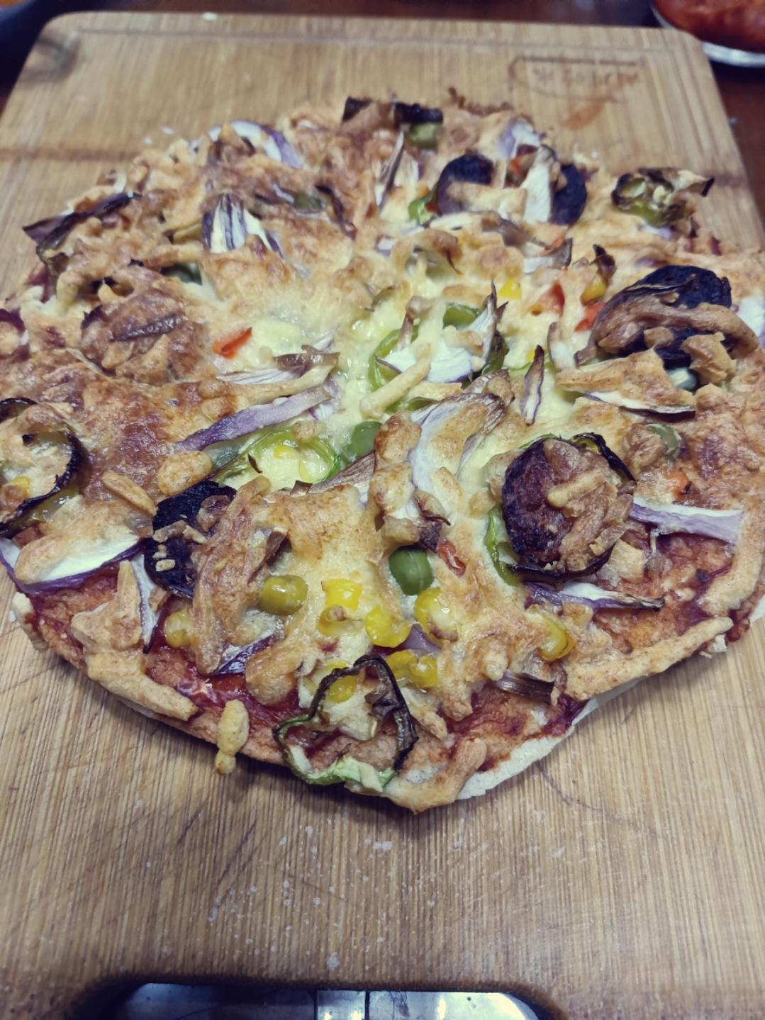 8寸披萨饼皮做法（🉑️厚🉑️薄，🉑️脆🉑️软）4张