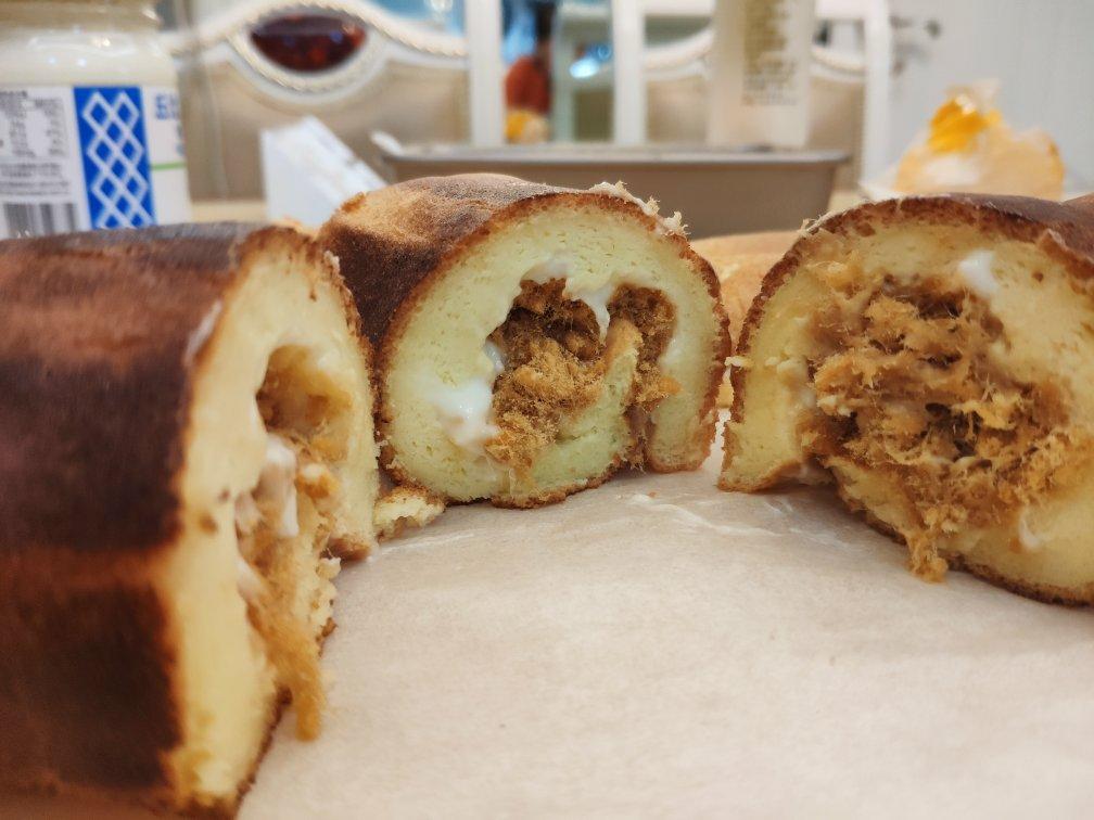 怎么卷都不裂的肉松蛋糕卷