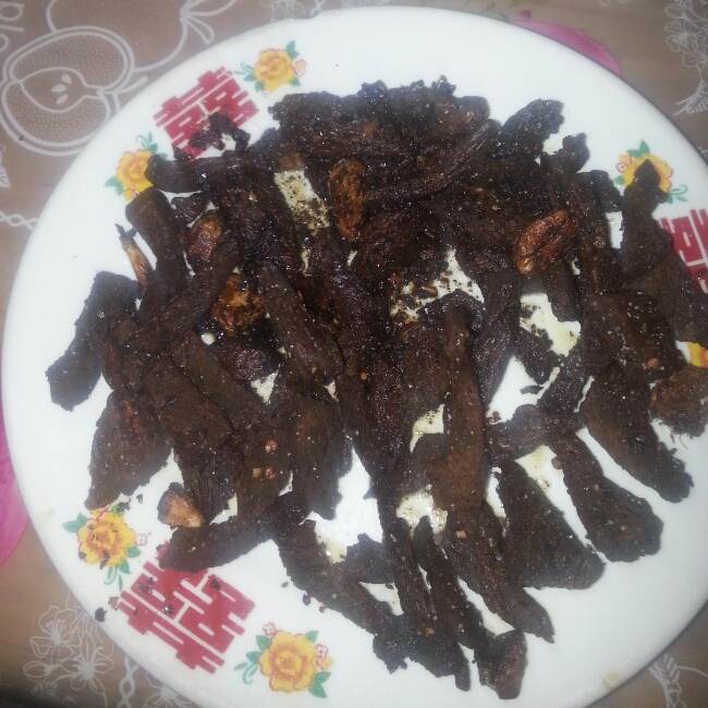 麻辣牛肉干