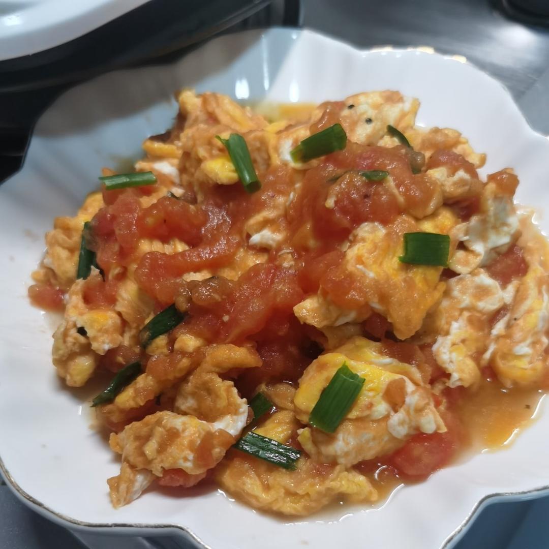 超嫩滑的番茄炒蛋