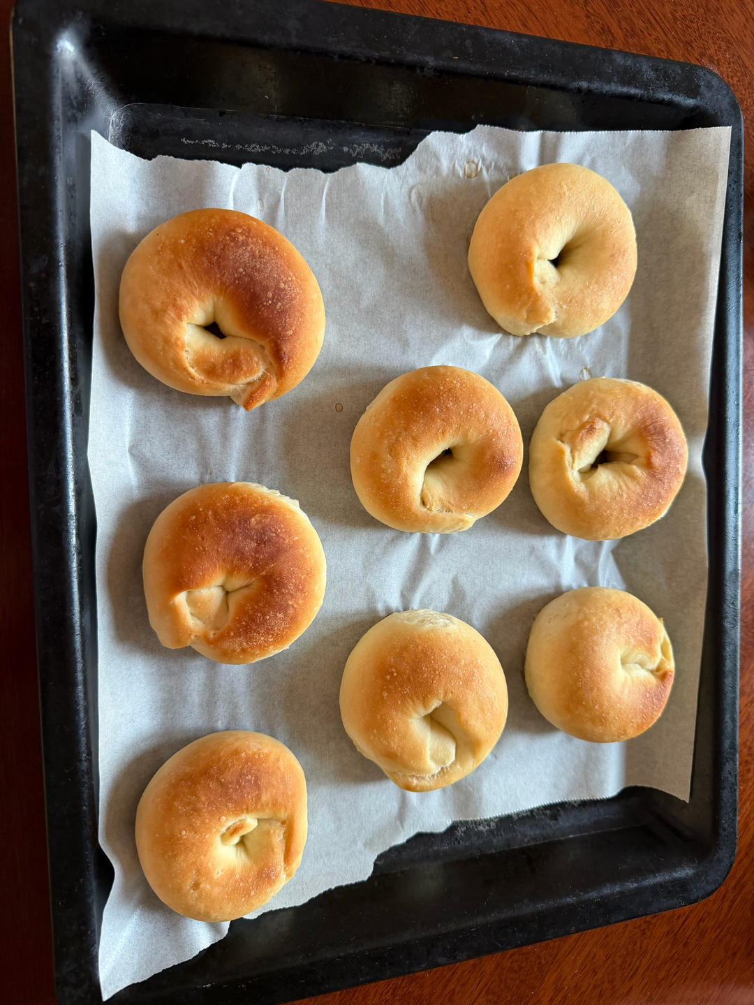 无油低糖🔥隔夜冷藏发酵原味贝果