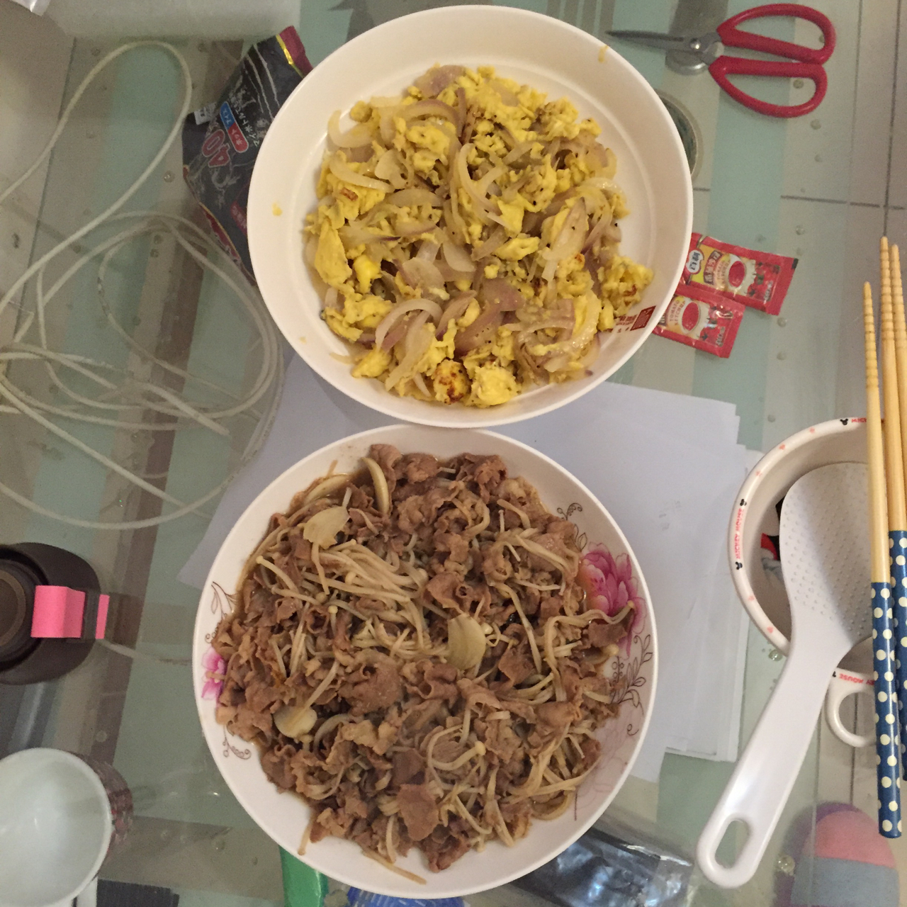 超快的洋葱炒蛋