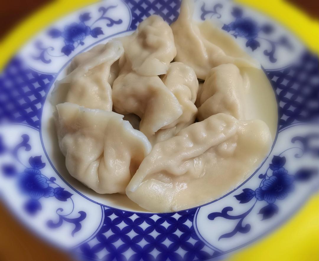 手工猪肉白菜水饺-含万能料油和通用肉馅教程