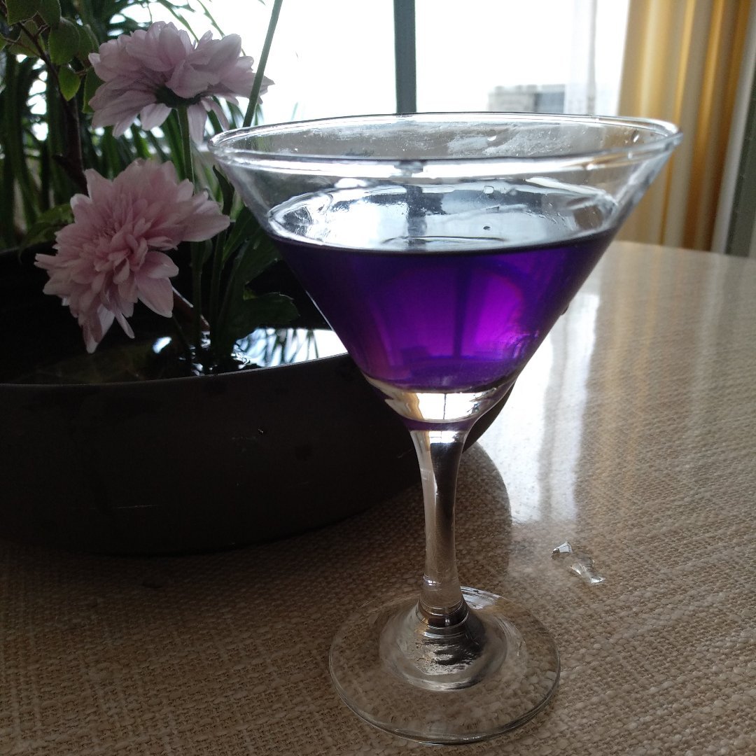 浪漫紫色 黑枸杞蜂蜜茶