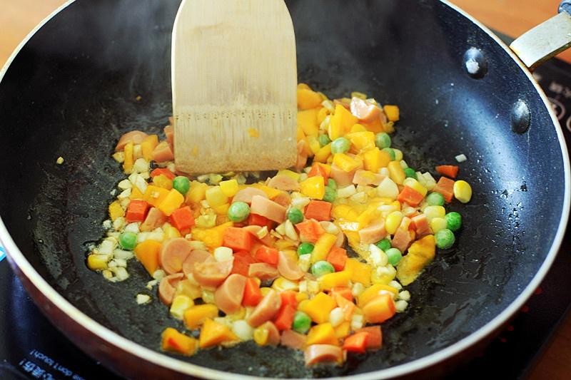 #快手烤箱菜实验笔记#香甜南瓜饭的做法 步骤6