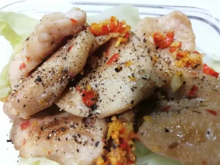 嫩如豆腐的煎鸡胸肉