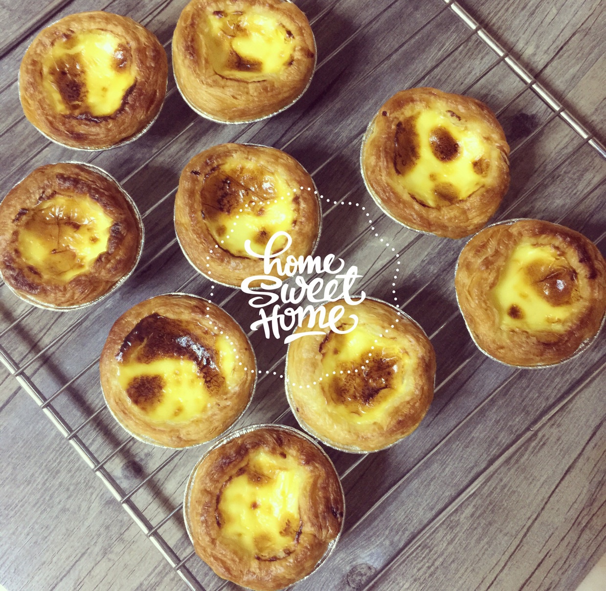 超完美味道超正的蛋挞配方，比KFC的还要嫩还要香~做过最好吃的蛋挞配方