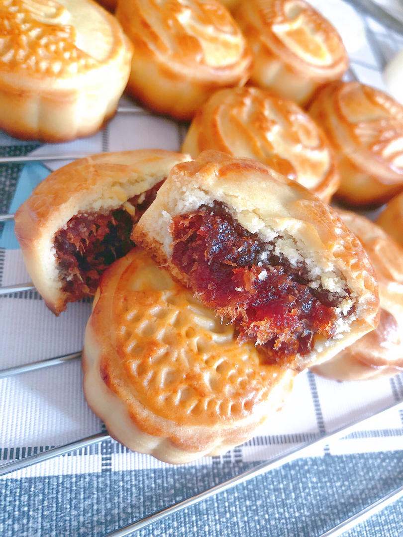 京式五仁月饼（老式提浆）