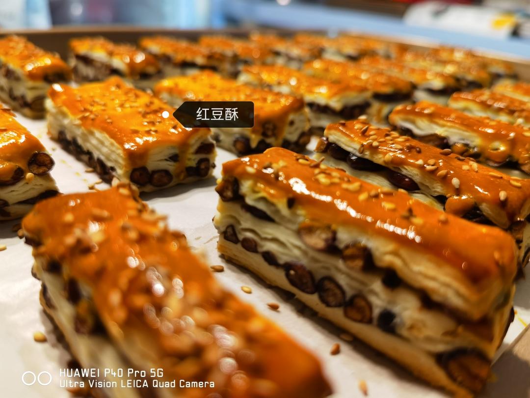 红豆千层酥条