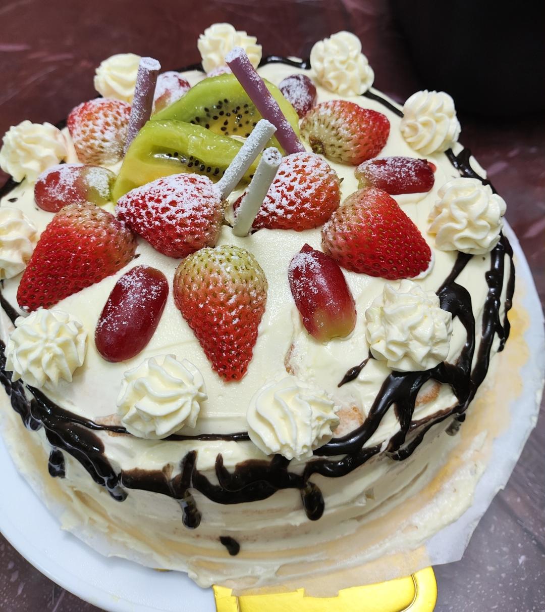『老李出品』完美的淋面生日蛋糕（6寸、8寸）简易高端0失败
