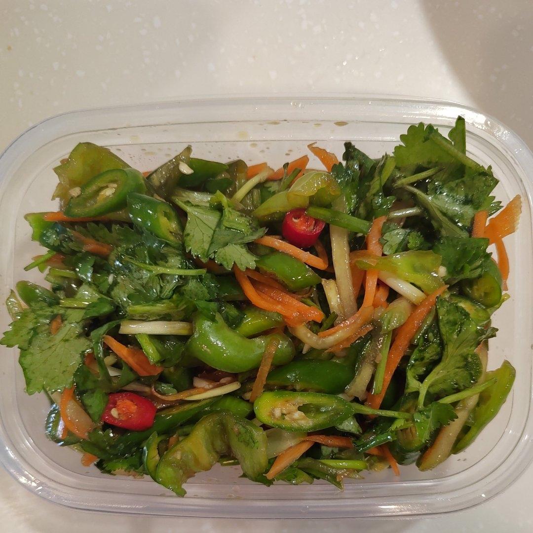 老虎菜（东北夏季下饭凉拌菜）