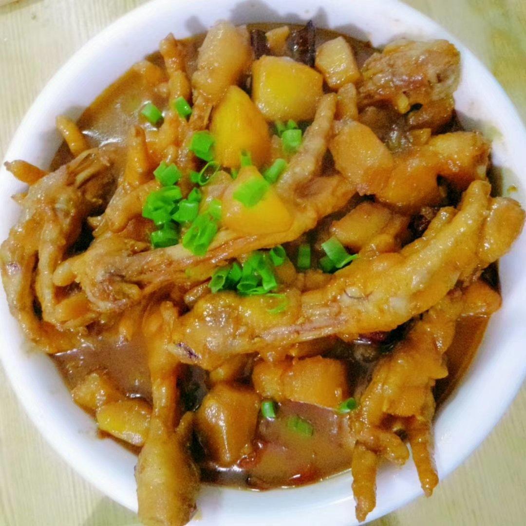 秘制红烧鸡爪
