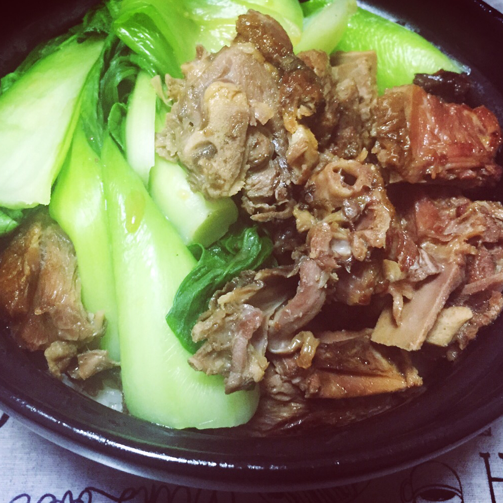 香肠煲仔饭