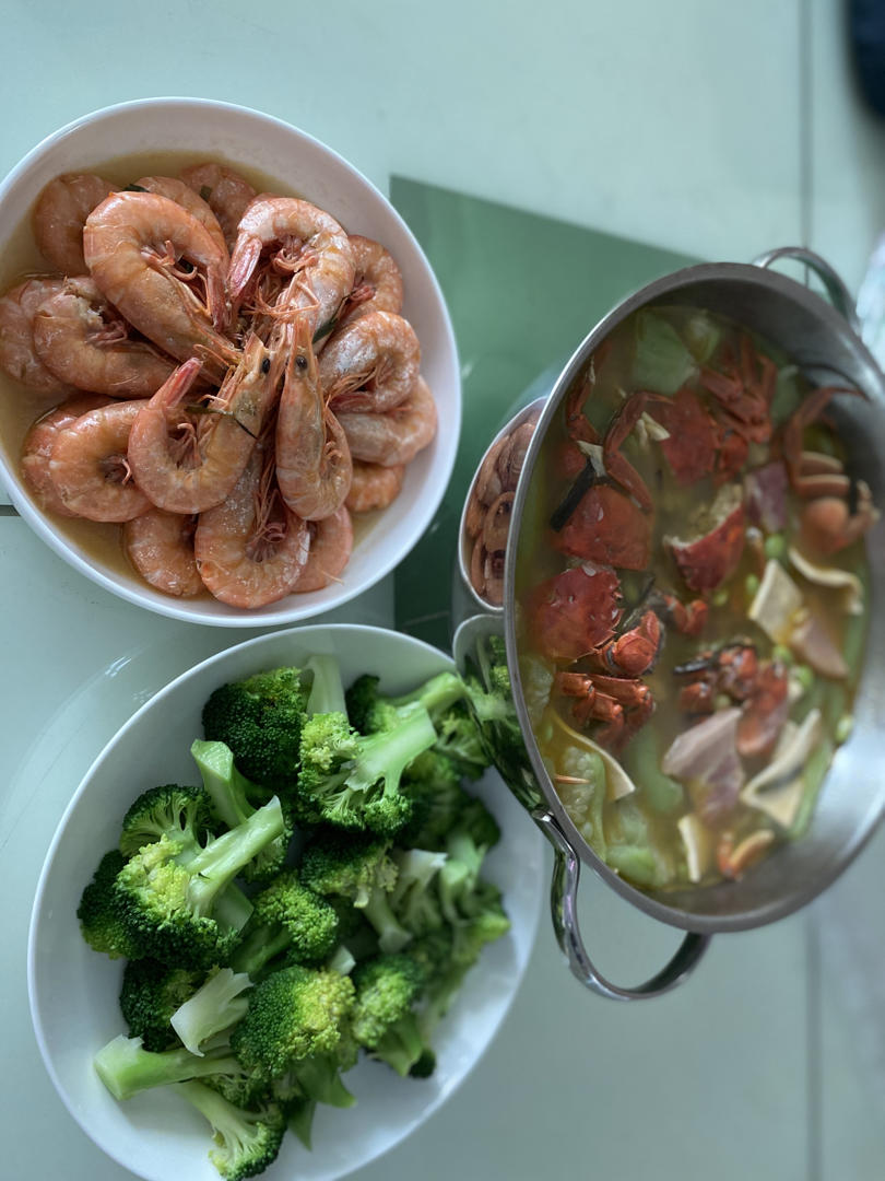 两人食午餐