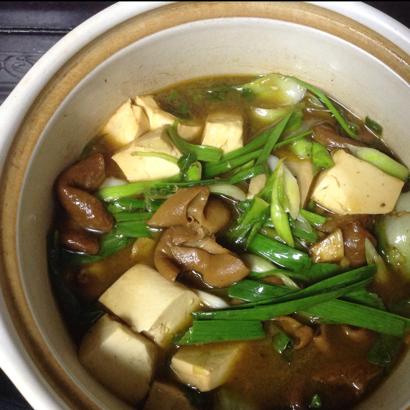 肥肠豆腐煲